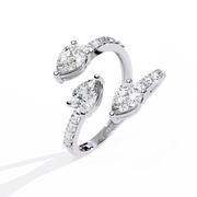 Sublime Branch Affection Ladies Ring (LR14293)