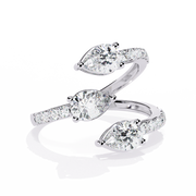 Sublime Branch Affection Ladies Ring (LR14293)