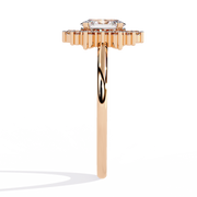 Stunning Pavé Silhouette Ladies Ring (LR14295)