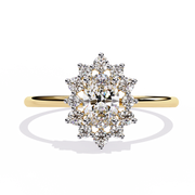 Stunning Pavé Silhouette Ladies Ring (LR14295)