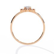 Stunning Pavé Silhouette Ladies Ring (LR14295)