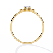Stunning Pavé Silhouette Ladies Ring (LR14295)