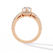 Grand Pegasus Heart Ladies Ring (LR14296)
