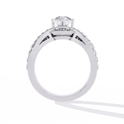 Grand Pegasus Heart Ladies Ring (LR14296)