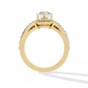 Grand Pegasus Heart Ladies Ring (LR14296)