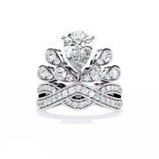 Grand Pegasus Heart Ladies Ring (LR14296)