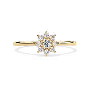 Lovely Flush Form Ladies Ring (LR14299)