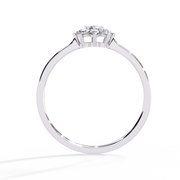 Lovely Flush Form Ladies Ring (LR14299)
