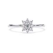 Lovely Flush Form Ladies Ring (LR14299)