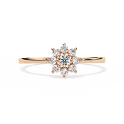 Lovely Flush Form Ladies Ring (LR14299)