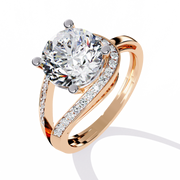 Hypnotic Tension Flame Ladies Ring (LR14302)