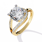 Hypnotic Tension Flame Ladies Ring (LR14302)