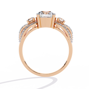 Grand Split-Shank Memory Ladies Ring (LR14303)
