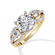 Grand Split-Shank Memory Ladies Ring (LR14303)