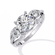 Grand Split-Shank Memory Ladies Ring (LR14303)