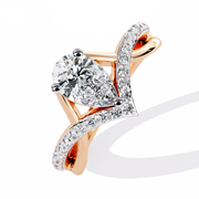 Intoxicating Branch Romance Ladies Ring (LR14304)