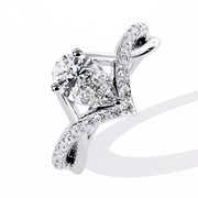 Intoxicating Branch Romance Ladies Ring (LR14304)