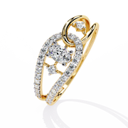 Grand Heart Infatuation Ladies Ring (LR14308)