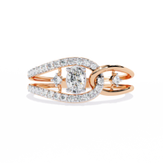 Grand Heart Infatuation Ladies Ring (LR14308)
