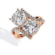 Hypnotic Halo Blood Ladies Ring (LR14311)