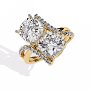 Hypnotic Halo Blood Ladies Ring (LR14311)