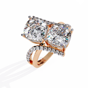 Hypnotic Halo Blood Ladies Ring (LR14311)