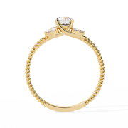 Striking Criss-Cross Memory Ladies Ring (LR14314)
