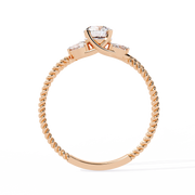 Striking Criss-Cross Memory Ladies Ring (LR14314)