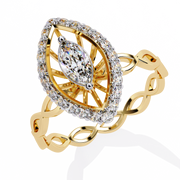Beautiful Cluster Muscle Ladies Ring (LR14315)