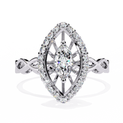 Beautiful Cluster Muscle Ladies Ring (LR14315)