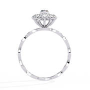 Beautiful Cluster Muscle Ladies Ring (LR14315)