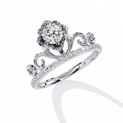 Pretty Braided Crush Ladies Ring (LR14319)