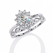 Aurora Basket Affection Ladies Ring (LR14321)