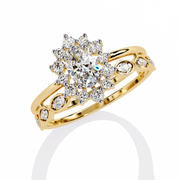 Aurora Basket Affection Ladies Ring (LR14321)