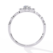 Aurora Basket Affection Ladies Ring (LR14321)