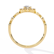 Aurora Basket Affection Ladies Ring (LR14321)