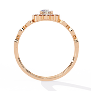 Aurora Basket Affection Ladies Ring (LR14321)