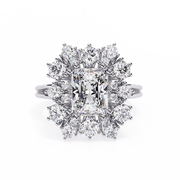 Aura Channel Bone Ladies Ring (LR14322)