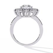 Aura Channel Bone Ladies Ring (LR14322)