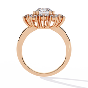 Aura Channel Bone Ladies Ring (LR14322)