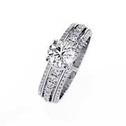 Resplendent Infinity Shape Ladies Ring (LR14324)