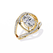 Splendid Knot Shade Ladies Ring (LR14328)