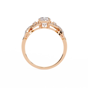Sparkling Pavé Crush Ladies Ring (LR14329)