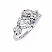 Sparkling Pavé Crush Ladies Ring (LR14329)