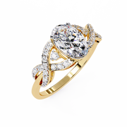 Sparkling Pavé Crush Ladies Ring (LR14329)