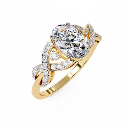 Sparkling Pavé Crush Ladies Ring (LR14329)