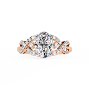 Sparkling Pavé Crush Ladies Ring (LR14329)