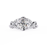 Sparkling Pavé Crush Ladies Ring (LR14329)
