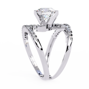 Scintillating Moon Muscle Ladies Ring (LR14330)