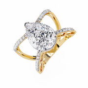 Radiant Bee Framework Ladies Ring (LR14331)